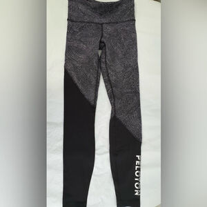 Lululemon x Peloton | Wunder Under Speed Colorblock | Sz 4 | Black Grey | NWT
